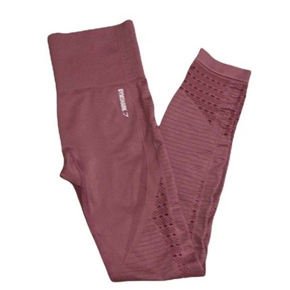 Gymshark Pants - Gymshark Women's Mauve Legging Capris, Size 26